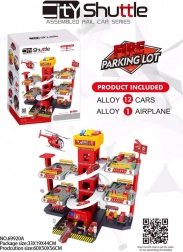 mehrstöckiger Feuerwehr-Parkplatz mit Aufzug und Zubehör