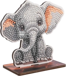Diamantmalerei Safari: Elefant