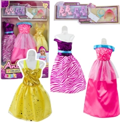 Set aus Kleidern und Accessoires für Anlili-Puppen – 8 Teile