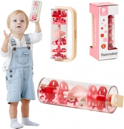 Classic World Regenstab mit Kügelchen – Rot