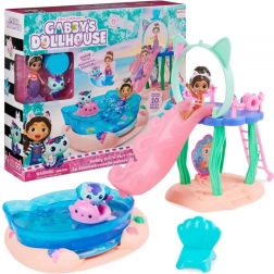 GABBY’S DOLLHOUSE Pool-Spielset mit Meerjungkatzen