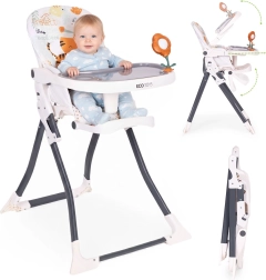 Klappbarer Hochstuhl mit Spielzeug ECOTOYS