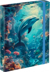Mappen für Schulhefte BAAGL Delfin A5