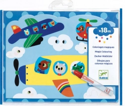 DJECO Wasserfarben Lufttransport