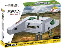 Bunker Regelbau 667 aus COBI Bausteinen
