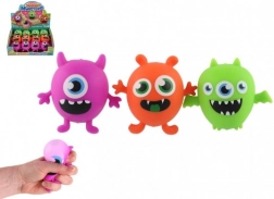 Antistress-Quetschball Monster 9 × 8 cm, Set mit 3 Farben