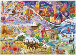 Gibsons Puzzle Elementar 1000 Teile