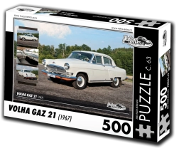 Puzzle Retro Autos Wolga GAZ 21 (500 Teile)