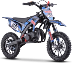 Benzinbetriebener Mini-Dirt-Bike 49 cc Tiger – blau