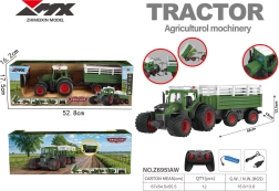 Ferngesteuerter Traktor mit Anhänger und Kippfunktion
