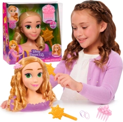Frisierkopf DISNEY PRINZESSIN RAPUNZEL – Styling-Set mit Zubehör