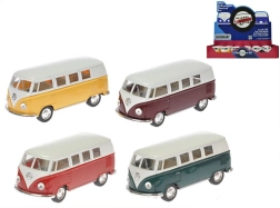 Metallmodell Volkswagen Classical Bus 1962 1:32 mit Aufziehmotor
