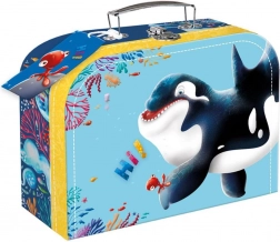 Papier-Schulkoffer Hi