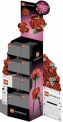LEGO Botanicals Display Slim – Blumen-Set