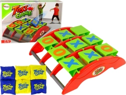 Geschicklichkeitsspiel Kreuz und Kreis Zielwerfen