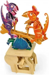 Bewegliches Baukasten Set See Sawrasaurs