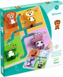 Djeco Schiebepuzzle Spinamix