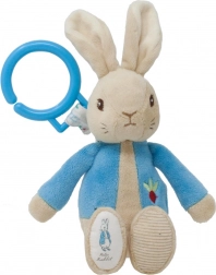 Aufziehbarer Plüschhase PETER RABBIT mit Aufhänering