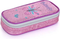 OXYBAG Schulmäppchen Etue Komfort – Schmetterling mit Glitzer