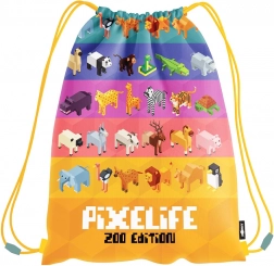 Turnbeutel Pixel Zoo pro Kinder