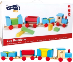 Small Foot bunter Holzzug mit Bausteinen