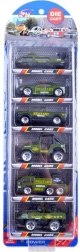 Metallspielzeugautos – Set mit Militärfahrzeugen, 6 Stk. – Militär