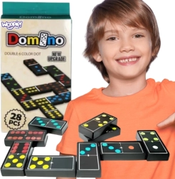 Woopie Domino – Familien-Logikspiel, 28 Steine