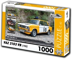 RETRO-AUTA Puzzle VAZ 2103 VB (1980) – 1000 Teile