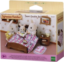 Doppelbett mit Nachttisch SYLVANIAN FAMILIES