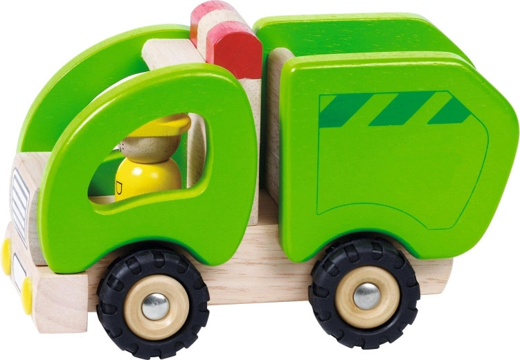 Holz-Feuerwehrauto – 1 Stück