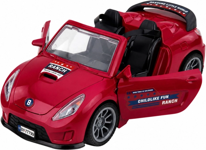 Cabrio mit zu öffnenden Türen