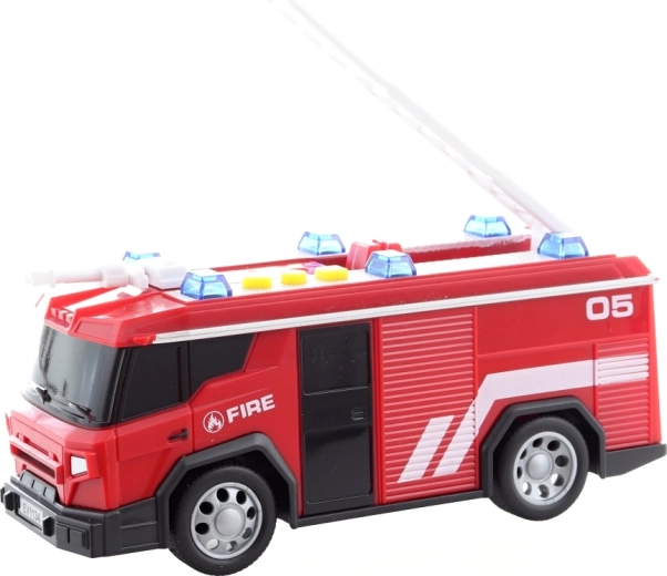 Feuerwehrauto mit Leiter