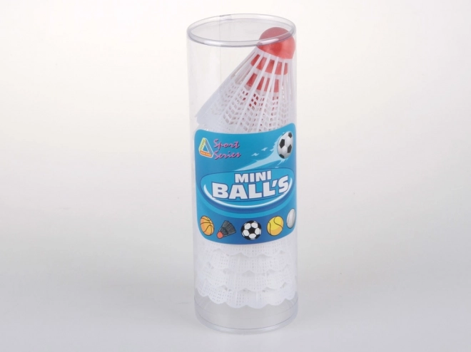 10er-Pack Badminton-Federbälle