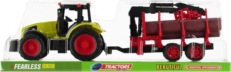 Abnehmbarer Anhänger mit realistischem Ladegut