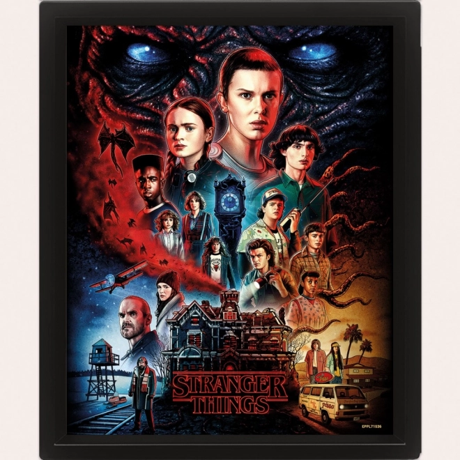 3D Bild Stranger Things – Vecna