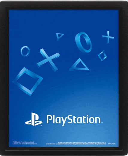 3D-Lentikular-Poster PlayStation