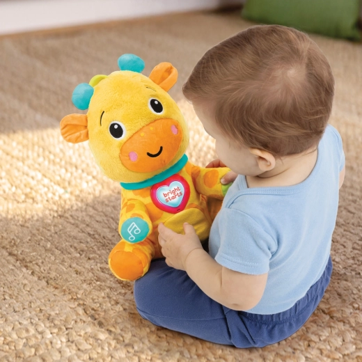 Weiche Giraffe für kleine Hände