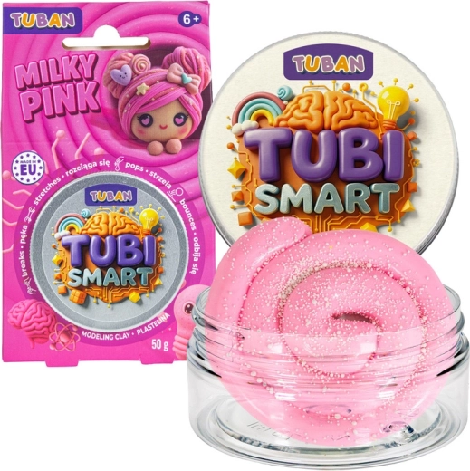 Tubi Smart intelligente Knetmasse Milky Pink