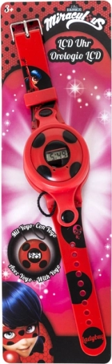 Digitale Miraculous-Uhr mit LCD-Display und abnehmbarem Jo-Jo