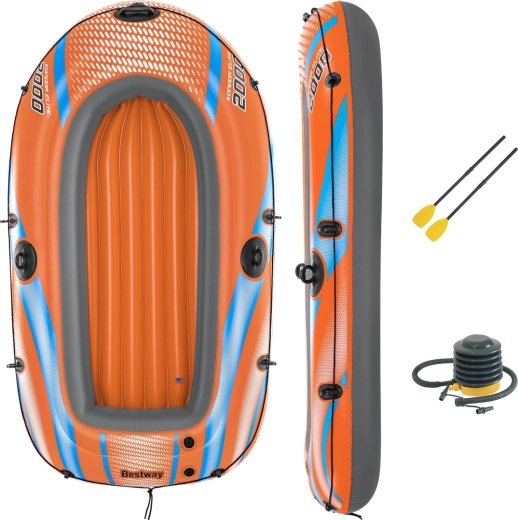 Bestway aufblasbares Boot Kondor Elite 2000 mit Paddeln
