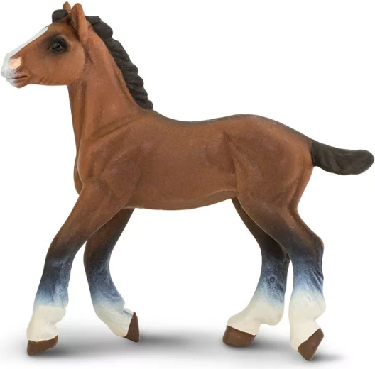 Safari Ltd. Clydesdale-Fohlen – 1 Stück