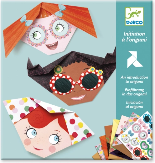 Origami Mädchengesichter DJECO