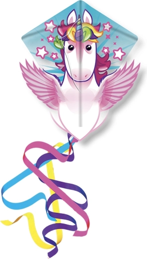 Flugdrachen Pop-Up Einhorn 57 × 55 cm