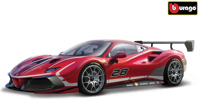Bburago Ferrari 488 Challenge Evo 2020 in dekorativer Box 1:43