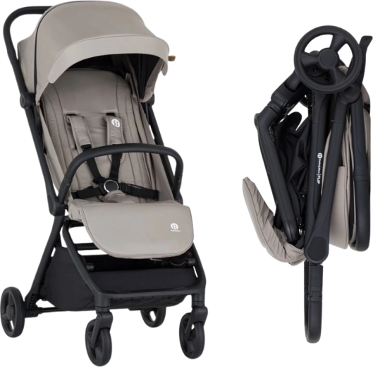Petite&Mars Sportbuggy Flip Platinum Grey