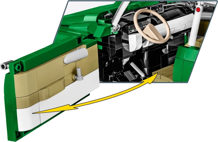 Funktionale Elemente und detailreiches Interieur