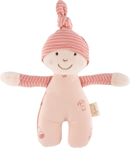 Sigikid weiche Puppe – erstes Kuscheltier Rosa 17 cm