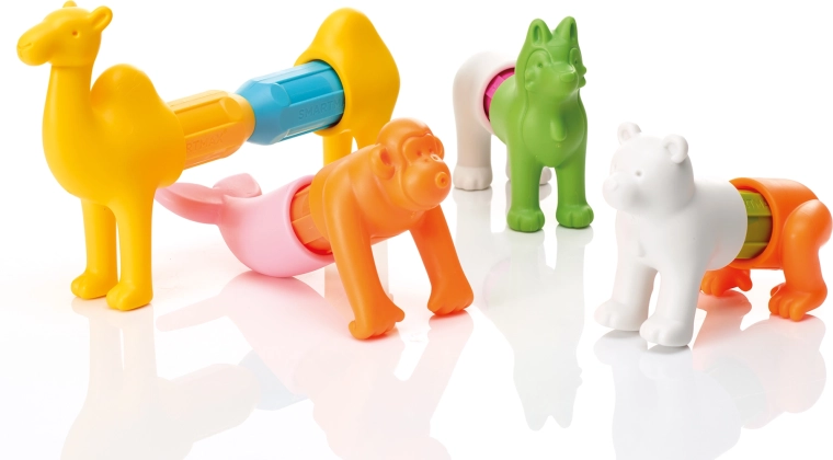 Magnetische Tiere für endlose Kombinationen