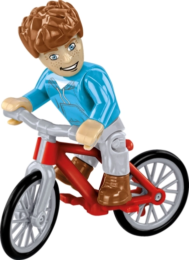 Radfahrer-Figur zum Spielen und Ausstellen