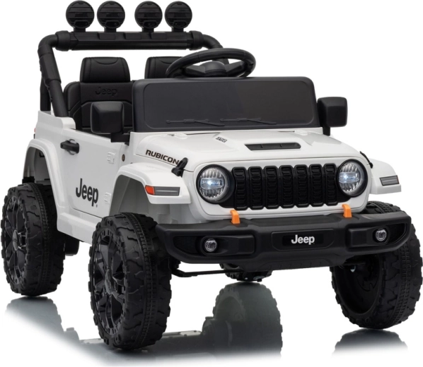 Kinder-Elektroauto Jeep Rubicon 24 V weiß
